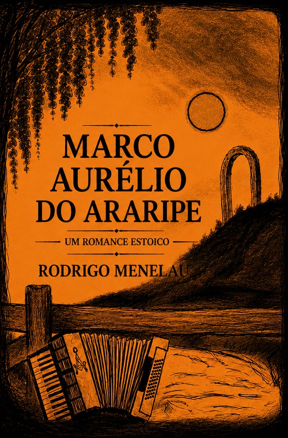 Capa do livro Marco Aurélio do Araripe, de Rodrigo Menelau